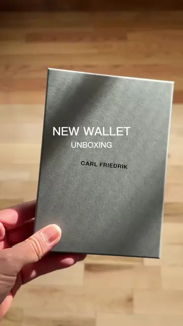 Loving this new wallet by #carlfriedrik #gifted 