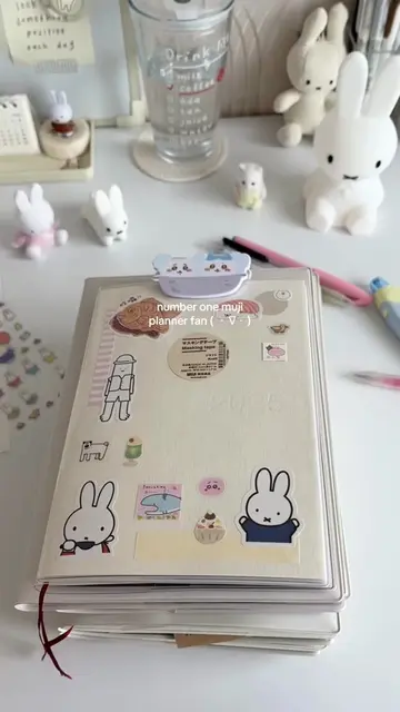 muji planners > hobonichi! #planner #2025planner #muji #journal #study #hobonich