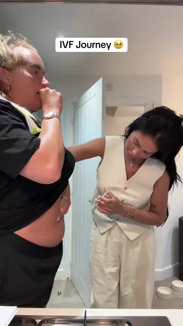 My brave girl 🥹 ivf meds are not for the faint hearted!! Looking back it was wo
