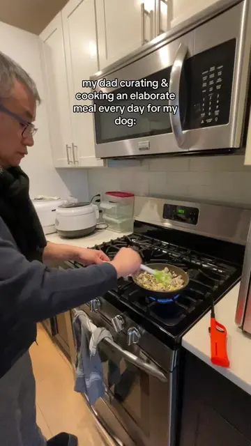 Every dad & the dog they didn’t want:  #pets #dogs #dogfood #cooking 