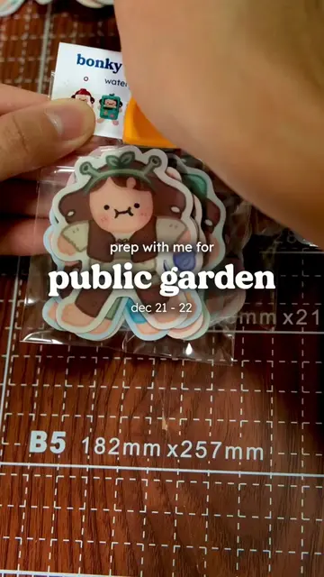 public garden is back!! 21-22 dec at suntec convention hall :) lotsa new things 