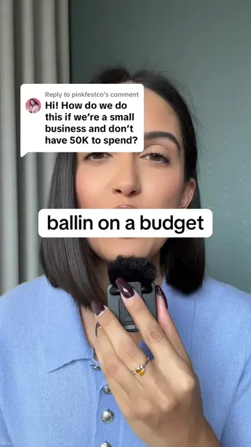 Replying to @pinkfestco  branding on a budget is possible—it’s all about strateg