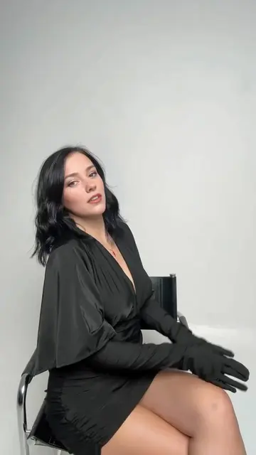 Elegant in black 🖤✨ Showcasing timeless beauty and confidence with every pose. 
