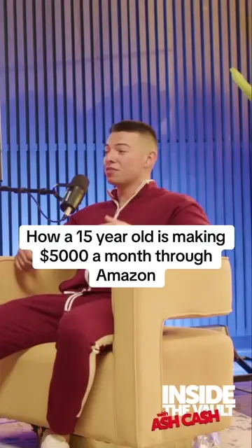 How a 15 year old can make $5000 a month through Amazon #amazon #money #business