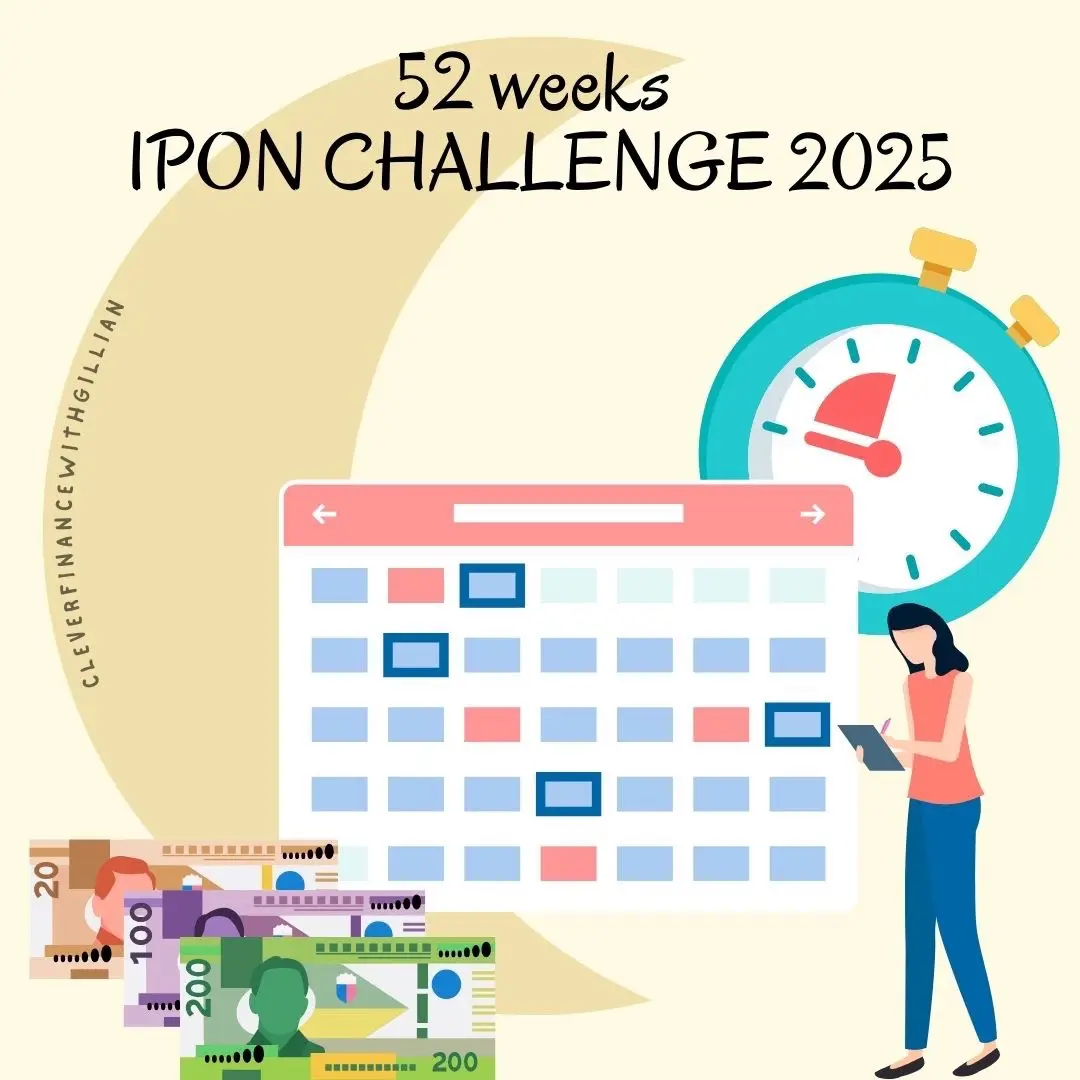 52 weeks ipon challenge! Ready ka na ba? #savingchallenge2025 #iponchallenge2025