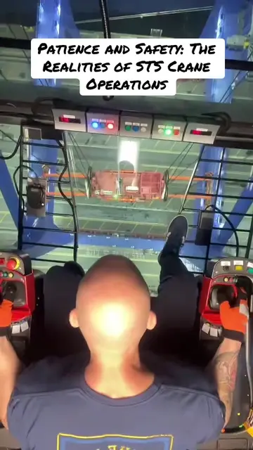 Operating an STS crane isn’t just about skill—it’s about safety and patience. In