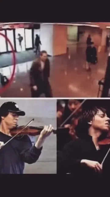A violinist played for 45 minutes in the New York subway. A handful of people st