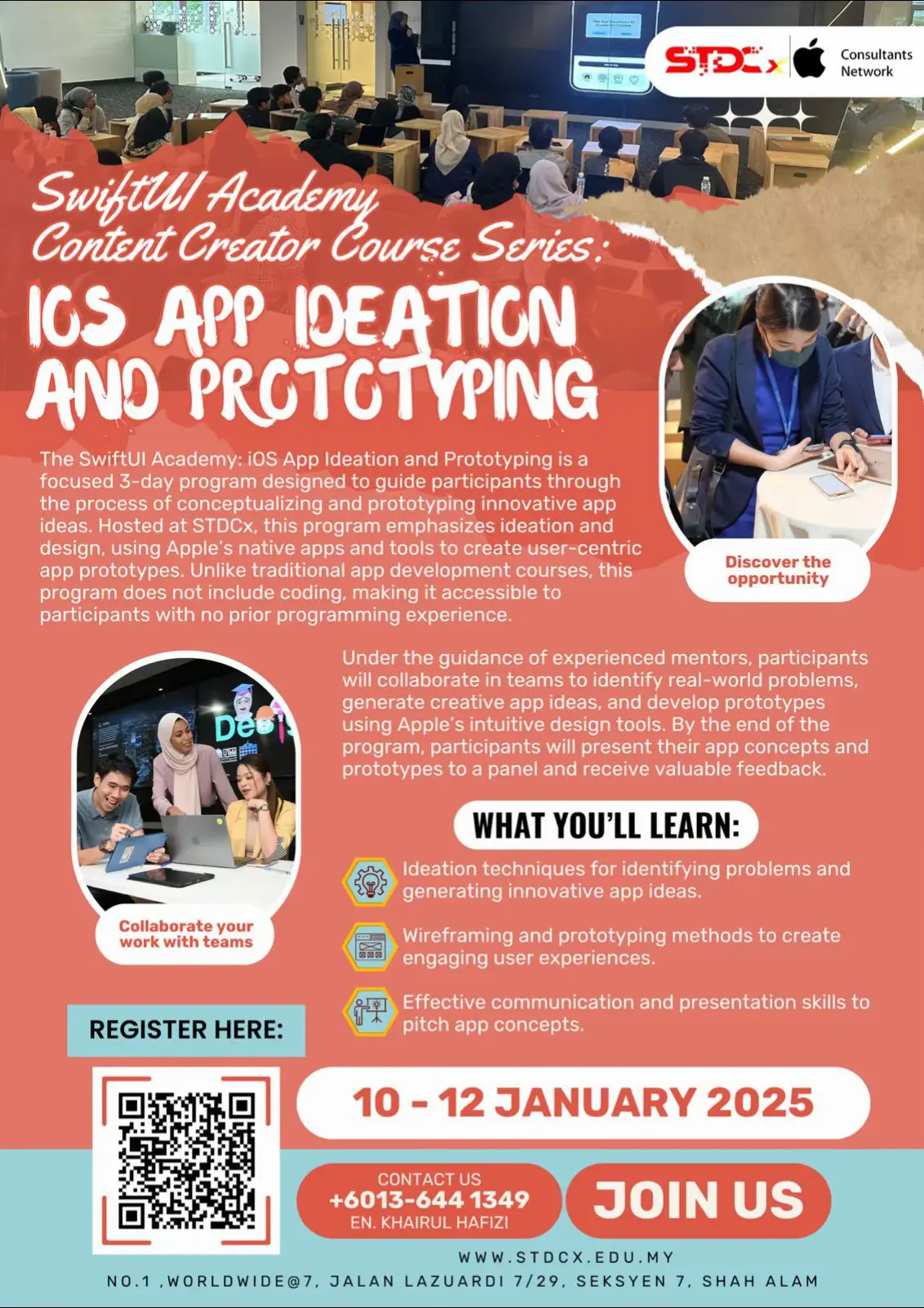📅 *Date:* 10 - 12 January 2025 ⏳ *Duration:* Focused 3-Day Program 📍 *Location