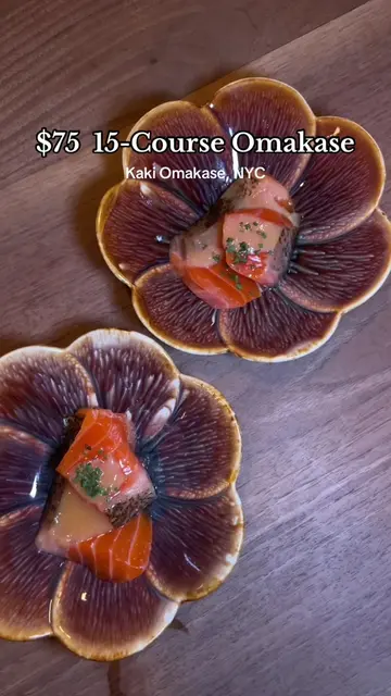 📍Kaki Omakase By far the best affordable omakase option that doesn’t sacrifice 