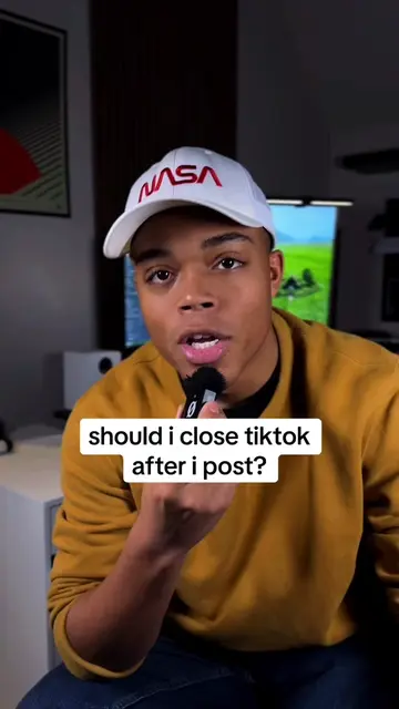 Should I close Tiktok after I post? #creatorsearchinsights #contenttips #creator