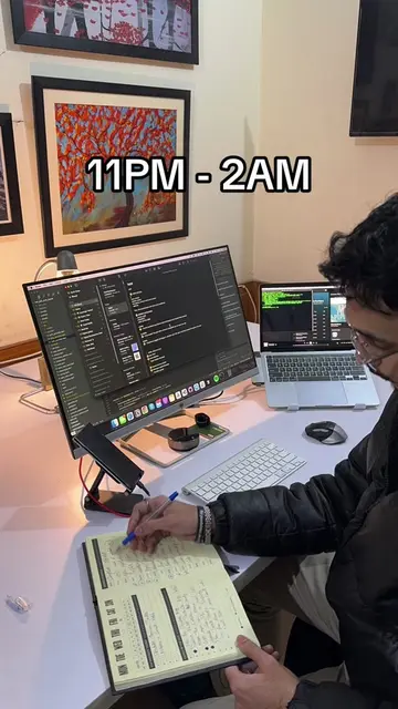 11PM to 2AM Coding Session 👨🏻‍💻 #appdeveloper #appdesign #coding #programmer 