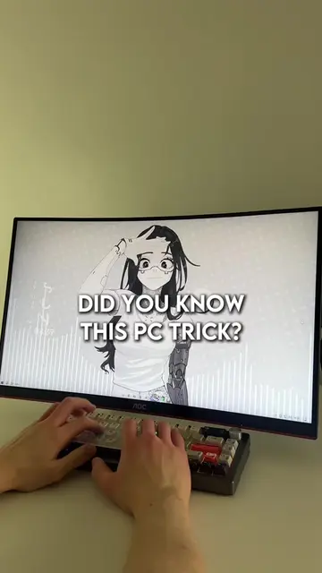 Did You Know This PC Trick? (Part 17) | #computer #it #techtok #pctips #producti