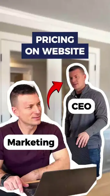 Pricing should 100% be on your website And this video PROVES it. Watch what happ