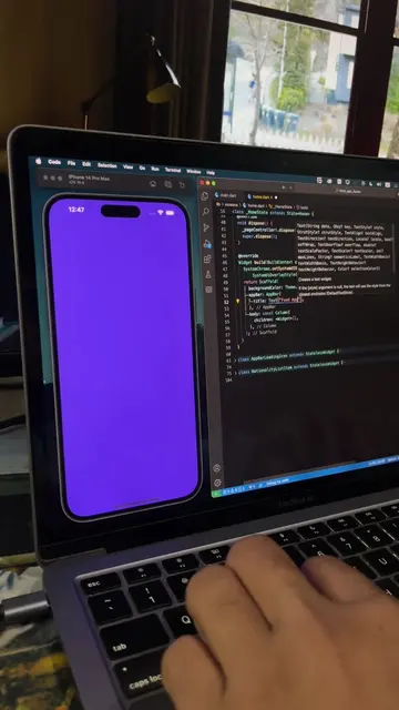 Food App UI | Flutter 🧑‍💻 #coding #programming #flutter 