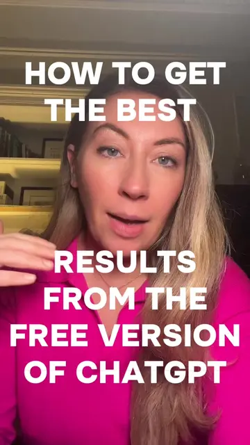 Get the best results from chatgpt without using the paid for version or any othe