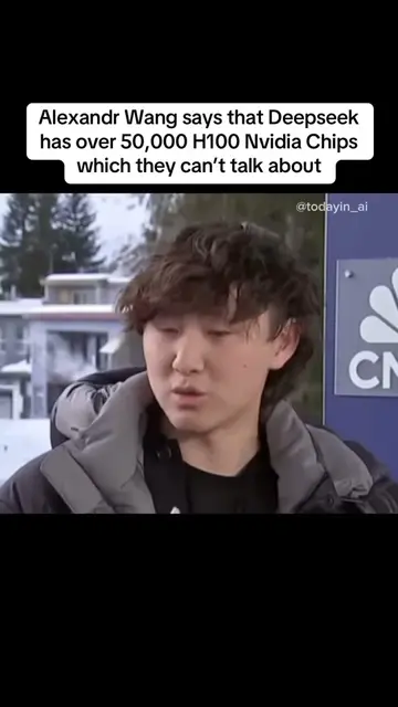 Founder and CEO of Scale AI Alexandr Wang says that Deepseek actually has about 