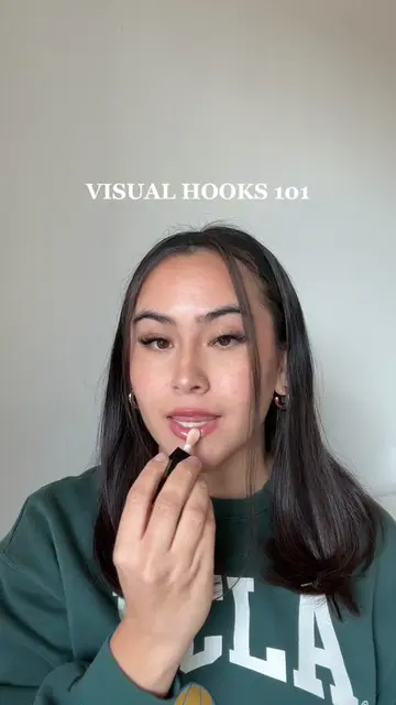 Visual hooks are an easy way to catch your viewer’s attention within the first 3