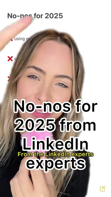 Love that it’s almost the end of month 1 of 2025—and people on LinkedIn are stil
