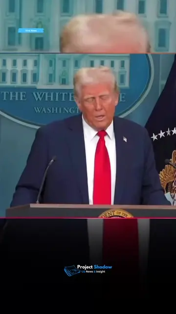 President Donald Trump just held a press conference addressing last night’s trag
