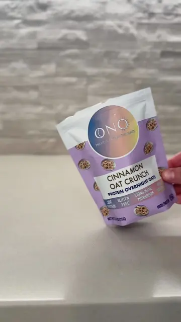 Sometimes all you need is some high protein oatmeal packets with 20g of protein 