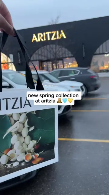 New spring collection at Aritzia 🧸🩵 What are getting this season?  #aritzia 