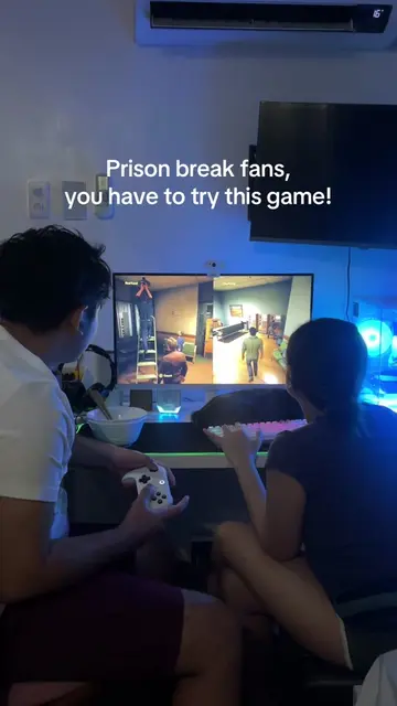 Date Idea: Play A Way Out with your bf/gf!! Hi prison break fans, you might like
