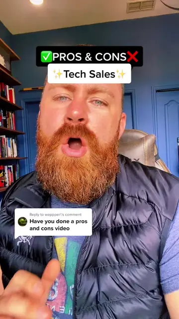 Let's go over some Pros & Cons of ✨Tech Sales✨ #sales #techsales #saleslife #sal