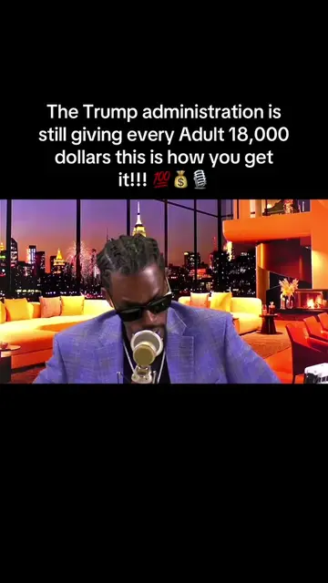 The Trump administration is still giving every Adult 18,000 dollars this is how 