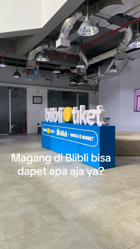Tentunya ini paid internship ya😁👍 • #fyp #magang #intern #blibli #IT