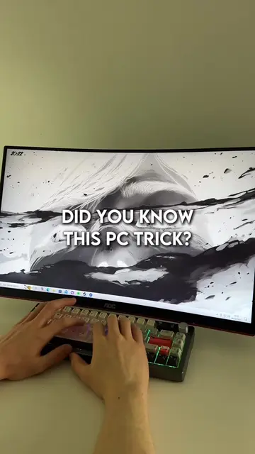 Did You Know This PC Trick? (Part 19) | #computer #it #techtok #pctips #producti