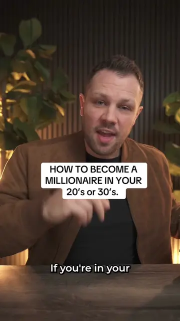How to become a millionaire in your 20’s or 30’s  #money #wealth #PersonalFinanc