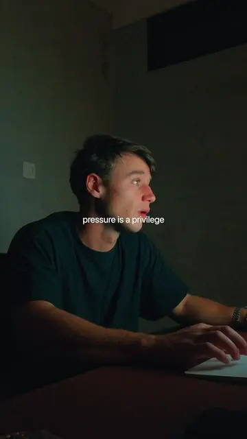 pressure is a privilege 