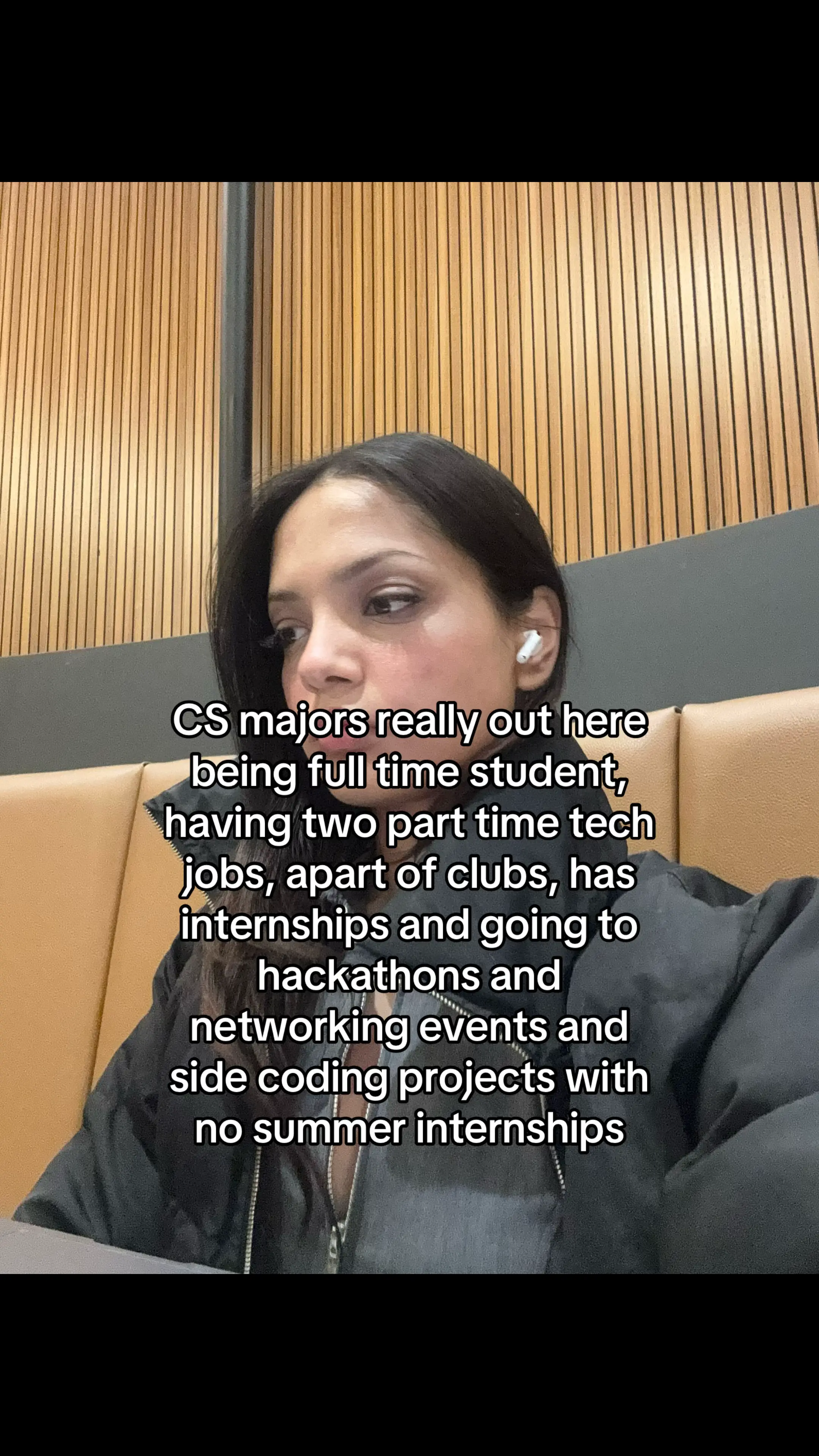 it's tough out here even for the people that have experience in the industry, bu