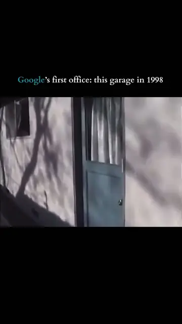 In 1998, Larry Page and Sergey Brin set up Google’s first office in a garage in 