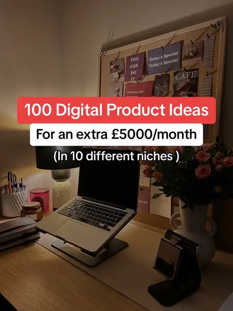 100 digital product ideas in 10 different niches! Let’s go!  #digitalproducts #d