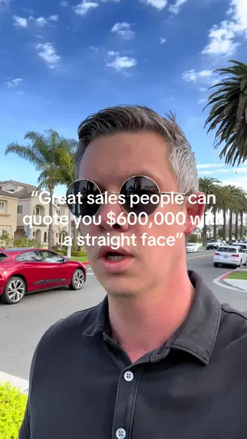 Super successful sales people talk about big numbers and price as casually as wh