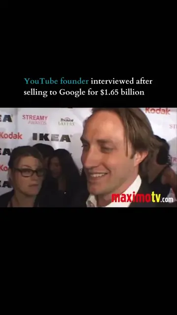 YouTube was founded in 2005 by three former PayPal employees—Chad Hurley, Steve 