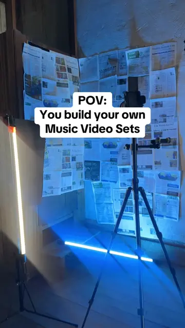 POV: you build your own sets (for free) #musicmarketing #cinematography #indepen