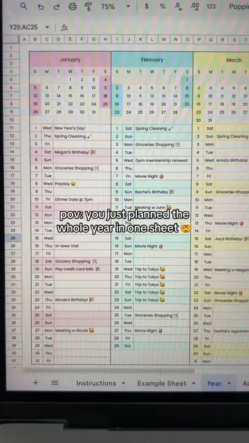 here’s to having my life together, link in bio 🔗 #fyp #foryou #googlesheets #te