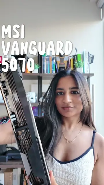 MSI Vanguard Launch Edition 5070 unboxing and first impressions !!  This is nvid