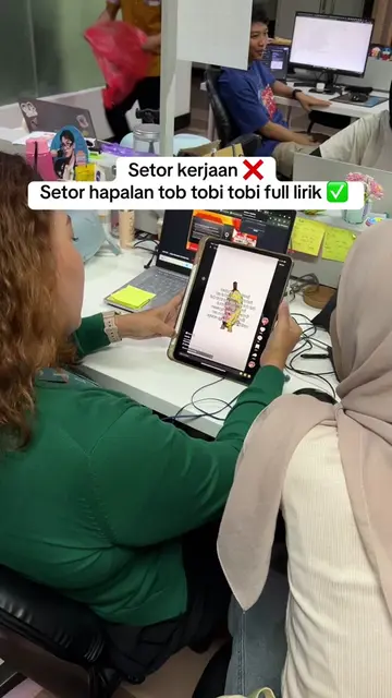 Hari-hari diisi setor hapalan tob tobi tobi full lirik 😭 #fyp #officelife #star