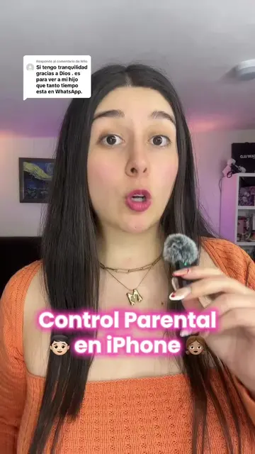 Respuesta a @Milo Utiliza esta funcionalidad del Control Parental 📲👦🏻👧🏽 #ip