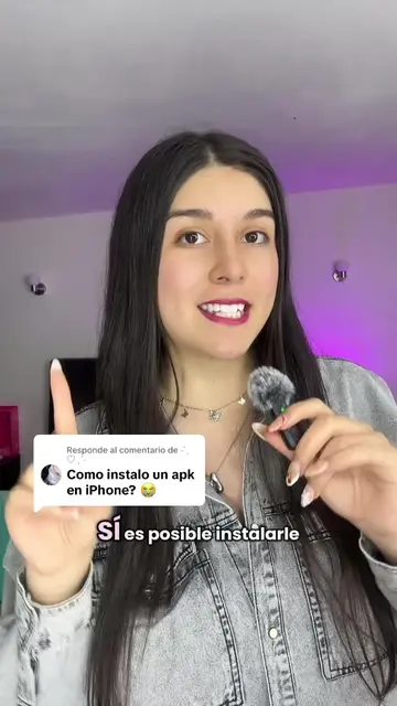 Respuesta a @˗ˋˏ ♡ ˎˊ˗ Aquí resolviendo tu duda sobre una APK para iPhone 🫨 #ap