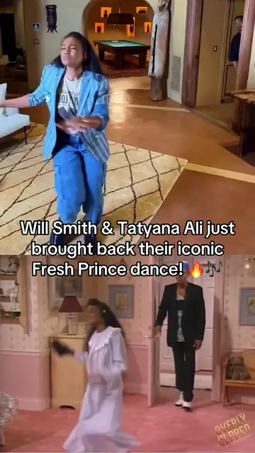 Will Smith & Tatyana Ali just brought back their iconic Fresh Prince dance—this 