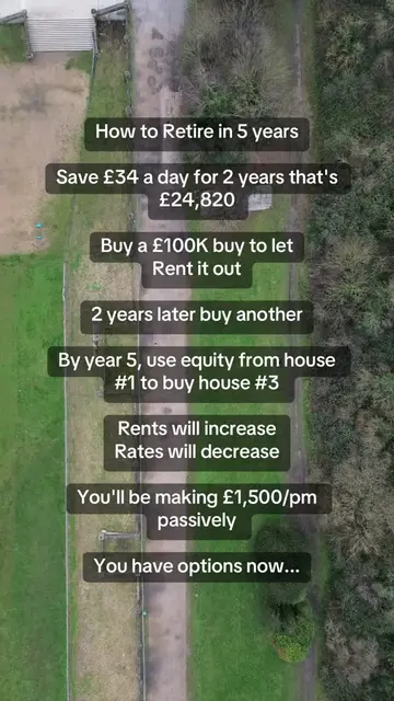 Would you rather work until you’re 67 or retire in 5 years?  Lemme know 👇🏽 #as
