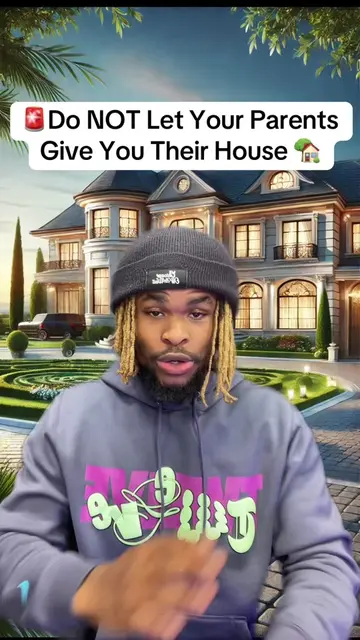 #greenscreen Do Not Let Your Parents pass their house over to you without puttin