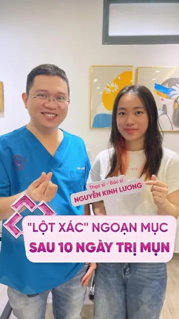 Chỉ sau 10 ngày trị mụn tại Doctor Laser, bạn nữ xinh đẹp đã "lột xác" như thế n