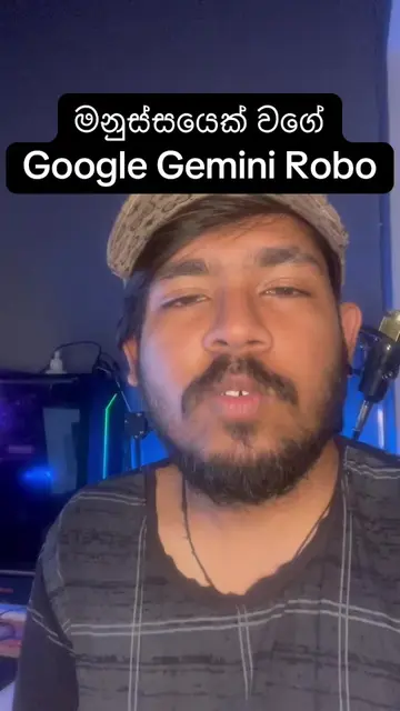 මනුස්සයෙක් වගේම හිතන්න පුලුවන් අලුත්ම robotics 🔥     1. A human and a Robot are