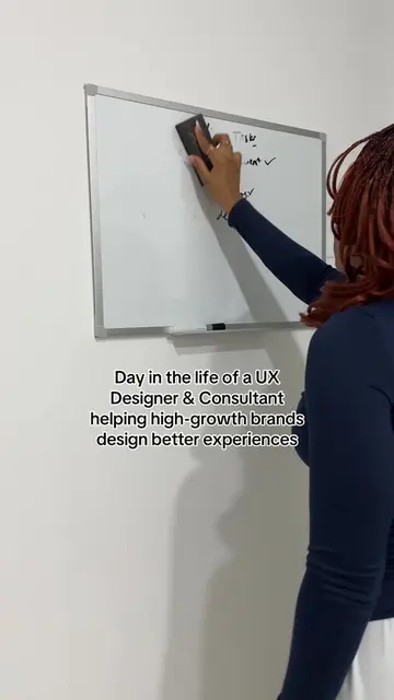 Love my job 😊 #dayinlife #blacktechtok #uxdesign #uxstrategy 