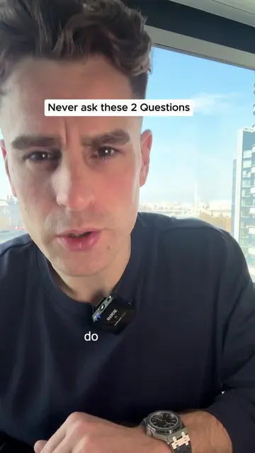 Stop asking weak questions on your sales calls. "Does that make sense?" "Any que